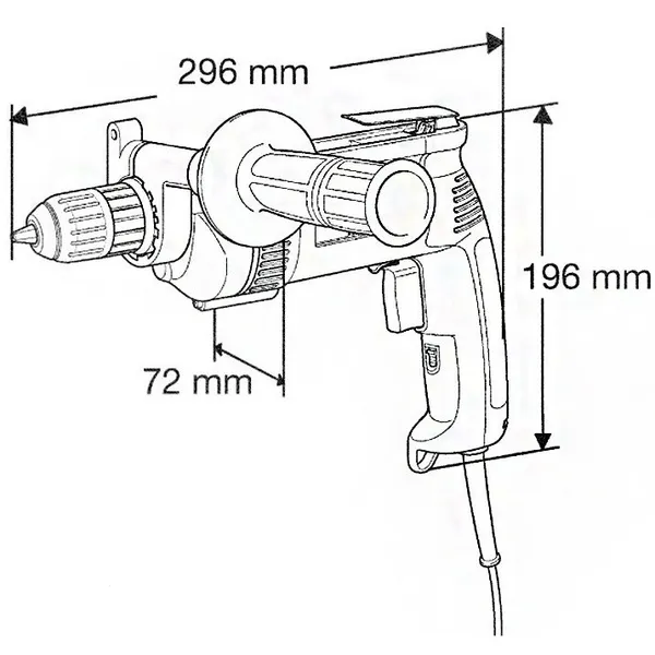 Дриль-шурупокрут Makita DP3003 замовити