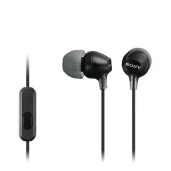 Наушники In-ear Sony MDR-EX15AP 3.5 mini-jack, Mic, Черный