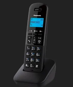 Радіотелефон DECT Panasonic KX-TGB610UAB, чорний фото