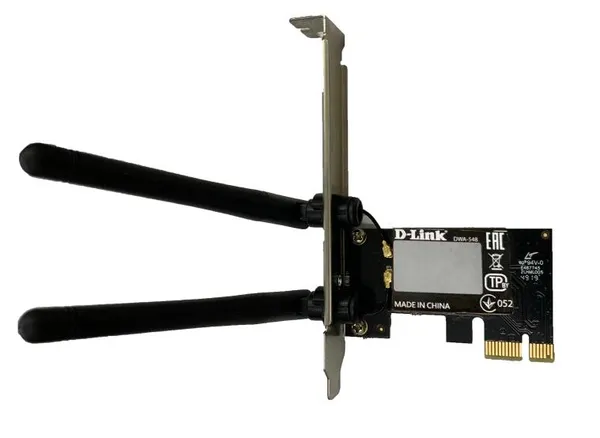 WiFi-Адаптер D-Link DWA-548 N300, PCI Express