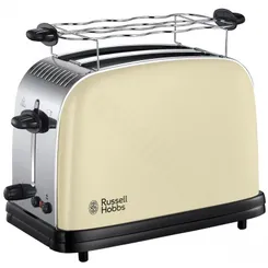 Тостер Russell Hobbs Colours Plus 1100Вт, металл, бежевый фото