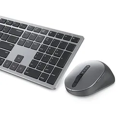 Комплект Dell Premier Multi-Device Wireless Keyboard and Mouse - KM7321W - Ukrainian (QWERTY) фото