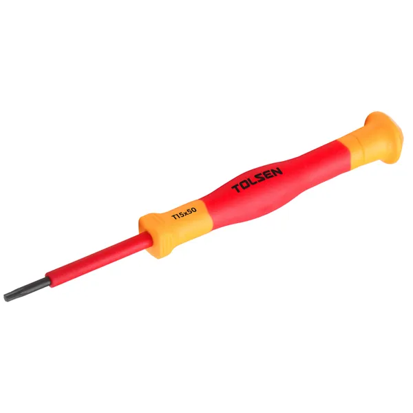 Викрутка Tolsen Premium Torx, прецизійна, діелектрична, T10х50мм