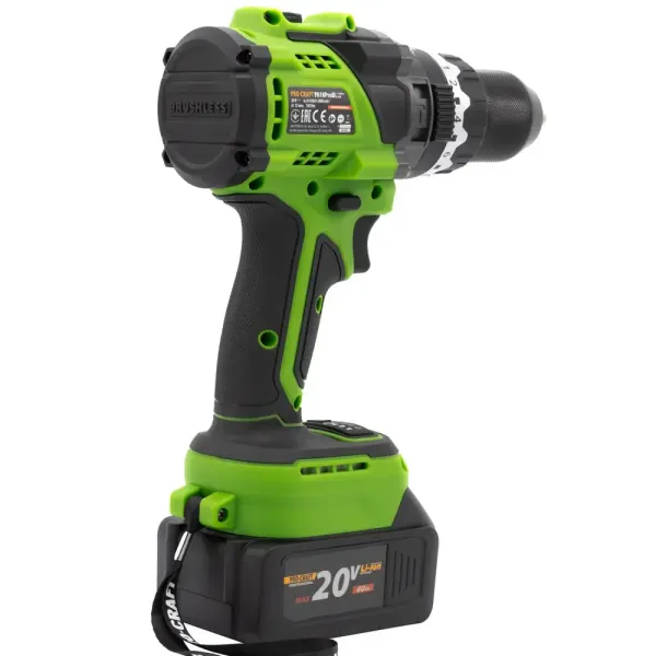 Купити Безщітковий акумуляторний шуруповерт Procraft PA18ProBL в кейсі (1 АКБ 4 А/год)