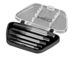 Экстракторы для сломанных винтов Neo Tools, набор 5шт, для винтов М3-18мм, CrMo, футляр фото