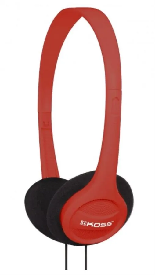 Навушники On-Ear Koss KPH7r, 3.5 mini-jack, 1.2м, Червоний