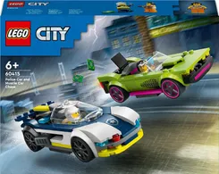 Конструктор LEGO City Переслідування маслкара на поліцейському автомобілі фото