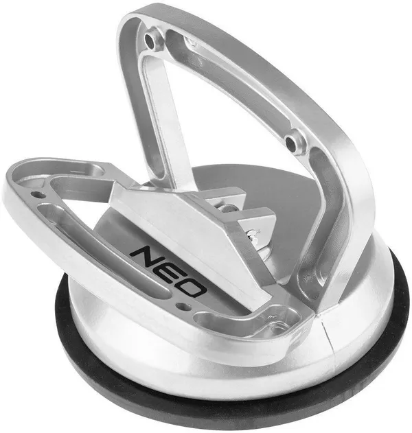 Присоска вакуумная Neo Tools, для стекла, одинарная, алюминиевый корпус, диаметр 120 мм, 50 кг фото №1