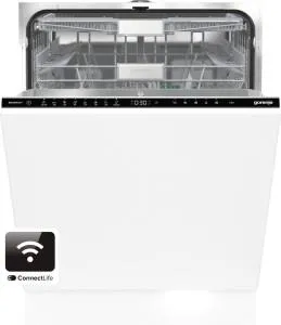 Посудомоечная машина Gorenje встраиваемая, 16компл., инверторн, A+++, 60см, TotalDry, Wi-Fi, 3 корзины, белый