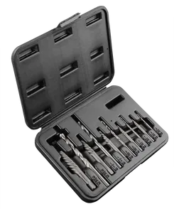 Экстракторы для сломанных винтов Neo Tools, набор 10шт, для винтов 2-7.5мм, CrMo, кейс фото