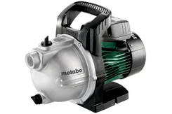 Насос садовый Metabo P 4000 G, 1100 Вт, 4 куба/час, высота подачи 46м, всасывание до 8 м, 12.2 кг фото