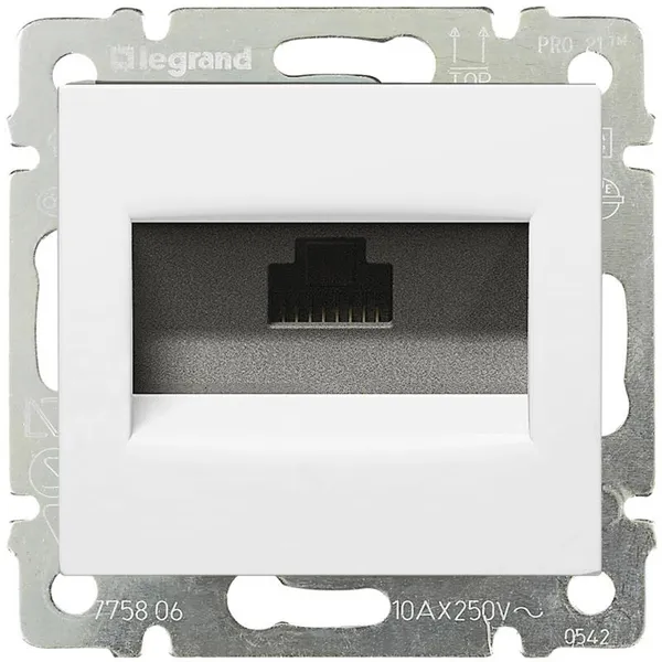 Розетка інформаційна RJ45 кат. 6 FTP Legrand Valena Classic