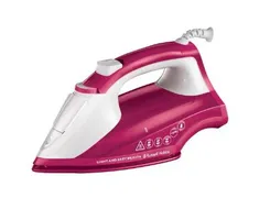 Утюг Russell Hobbs Light & Easy Brights Berry, 2600Вт, 240мл, паровой удар -115гр, постоянный пар - 35гр, керам. подошва, малиновый фото