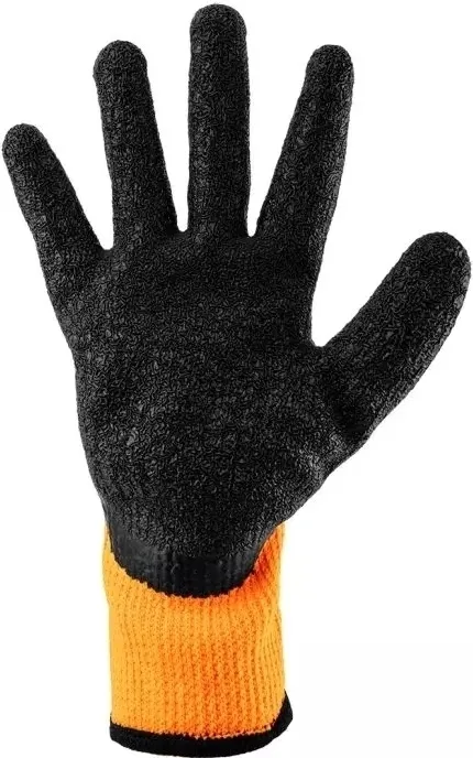 Перчатки рабочие Neo Tools, латексное покрытие, полиэстер, р.9, оранжево черные отзывы