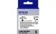 Картридж с лентой Epson LK4WBA3 принтеров LW-300/400/400VP/700 Blk/Wht d3mm/2,5 m