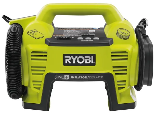 Компрессор автомобильный аккумуляторный Ryobi ONE+ R18i-0 (без АКБ и ЗУ) купить в Украине