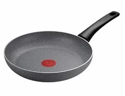 Сковорода Tefal Hard Stone, 26см, алюминий, бакелит, серый фото