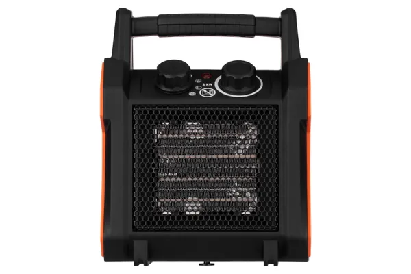 Тепловая пушка электрическая 2E Portable Ceramic, 2кВт, 20м кв, 139м куб/ч, керамический нагрев. элемент (PTC), черный заказать