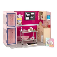 Игровой набор Our Generation Ветеринарная клиника, розовый фото