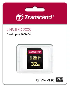 Карта пам'яті Transcend SD  32GB C10 UHS-II U3 R285/W220MB/s 4K фото