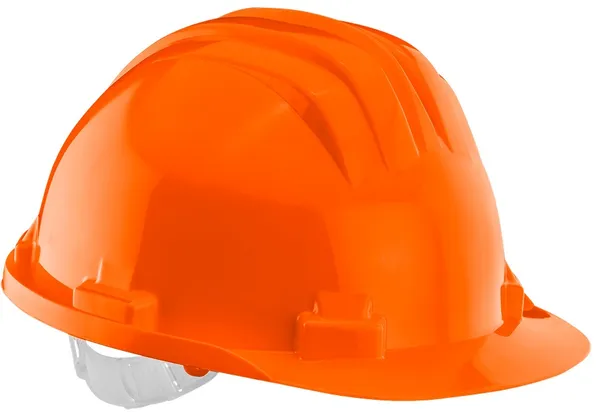 Каска защитная Neo Tools, пластик полипропилен HDPE, пряжка для регулировки, оранжевый цена в Украине