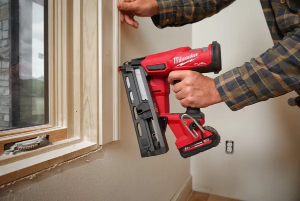 Купить Пістолет цвяхозабивний акумуляторний безщітковий M18 FN16GA-202X MILWAUKEE