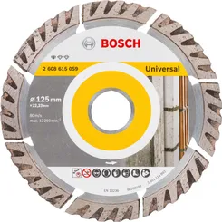 Диск алмазний Bosch Stf Universal, 125х22.23мм, по бетону фото