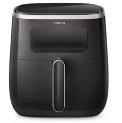 Мультипечь Philips Airfryer 3000 Series Xl, 1700Вт, чаша-5.6л, сенсорное управл., пластик, черный фото