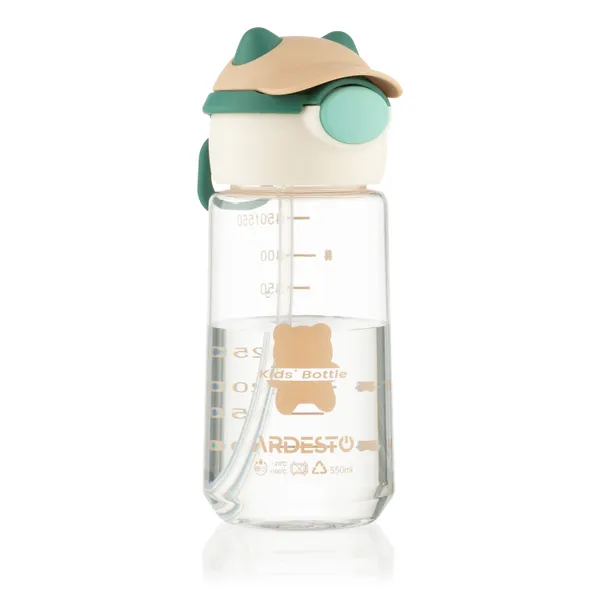 Пляшка для води Ardesto Bear 550мл, пластик, зелений купити онлайн