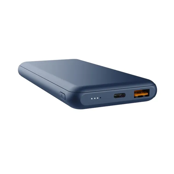Портативное зарядное устройство power bank Trust Redoh, 10000мА·год, USB-A/2хUSB-C, 18W, QC 3.0, PD, синий