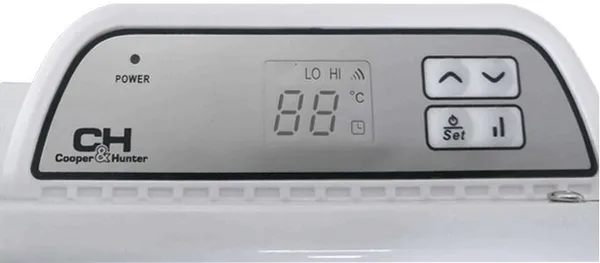 Конвектор электрический Cooper&Hunter CH-1500ESWF 1500 Вт, 20 м2, IP24, элек. упр-ние, Wi-Fi купить в Украине