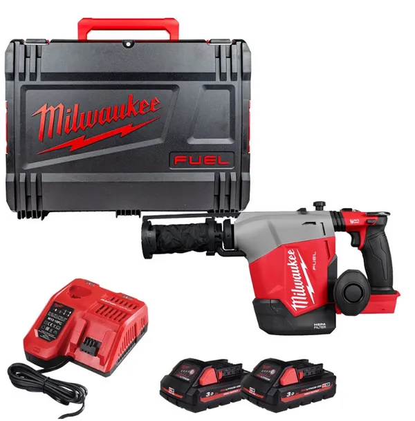 Перфоратор акумуляторний безщітковий SDS PLUS M18 FHAFOH16-302X 16MM MILWAUKEE (+ заряд.пристрій, 2 акум., HD кейс) замовити