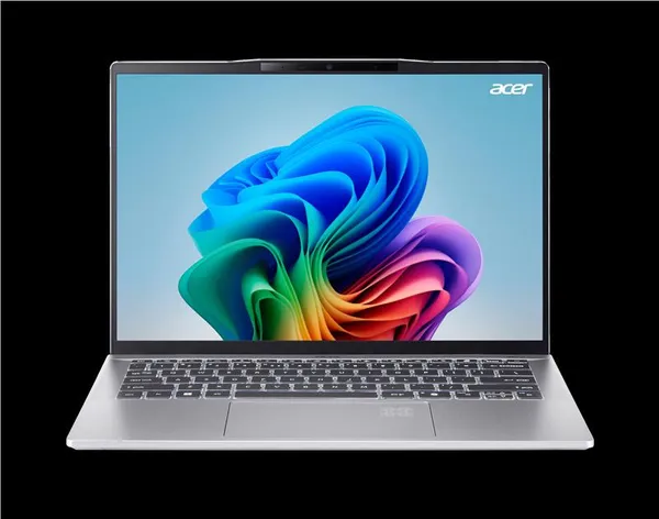 Ноутбук Acer Swift 14 AI SF14-61T 14" WUXGA IPS, AMD R9-365, 32GB, F1TB, UMA, Win11, серебристый