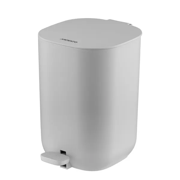 Ведро для мусора ARDESTO Vigor с педалью, 3л, полипропилен, серый