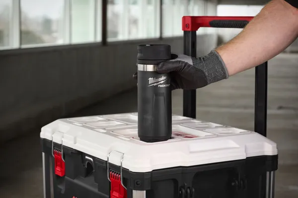 Термокружка PACKOUT 532 ml чорна MILWAUKEE Sip Lid купить в Украине