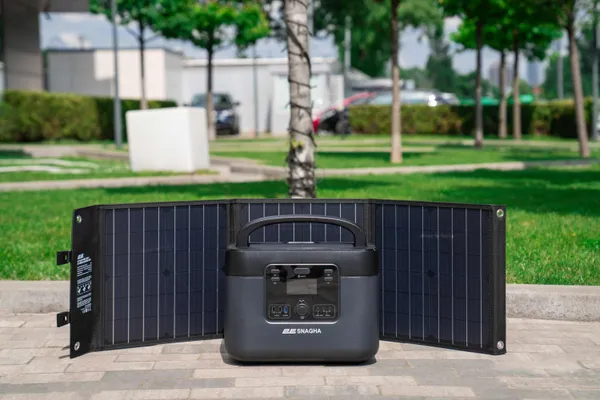 Портативная солнечная панель 2E, DC 60 Вт, USB-С 18 Вт, USB-A 24 Вт в наличии