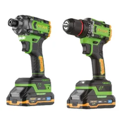 Набор аккумуляторного шуруповерта и винтоверта Procraft PA214SET (2 АКБ) фото