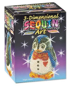 Набір для творчості Sequin Art 3d Пінгвін фото