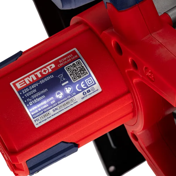 Купить Пила дисковая EMTOP ECSW1853