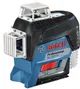 Нівелір лазерний Bosch GLL 3-80 CG, до 30м з приймачем 120м,  ±0.3мм/м, BM 1 + L-Boxx, 0.82кг ціна в Україні