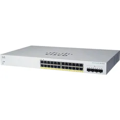 Комутатор Cisco CBS220 24xGE, PoE, 4x10G SFP+, Smart фото