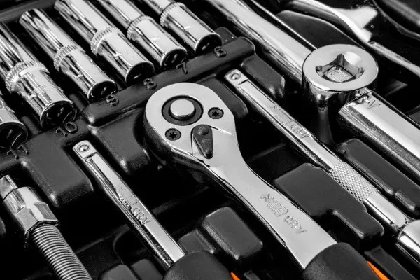 Набор торцевых ключей Neo Tools 1/4, 1/2 CrV, 111 шт. фото №5