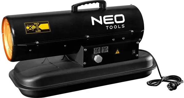 Теплова гармата Neo Tools дизель/гас, 20 кВт, 550 м3/год фото №1