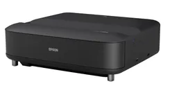 Проєктор домашнього кінотеатру Epson EH-LS650B UHD, 3600 lm, LASER, 0.25, WiFi, Android TV, чорний фото