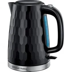 Электрочайник Russell Hobbs Honeycomb 1.7л, пластик, черный