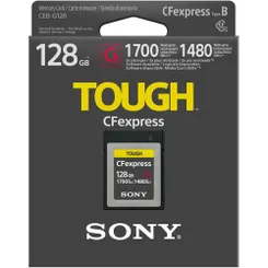 Карта пам'яті Sony CFexpress Type B 128GB R1700/W1480MB/s Tough фото