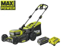 Газонокосилка аккумуляторная Ryobi Max Power RY36LMX46A-150 36В акб 1х5А·ч 46см 55л 25-75мм 22.5кг фото