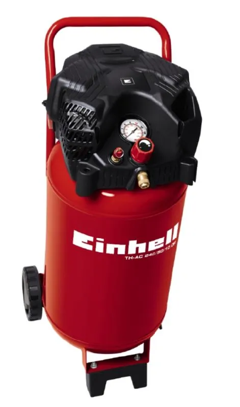 Компрессор воздушный Einhell TH-AC 240/50/10 OF, безмасляный, 1500Вт, 50л, 240л/мин, 10бар, 21.5кг