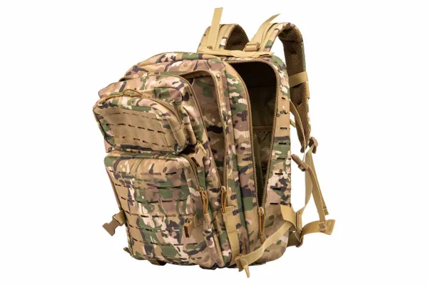 Тактичний рюкзак 2E Tactical 45L, камуфляж фото №4