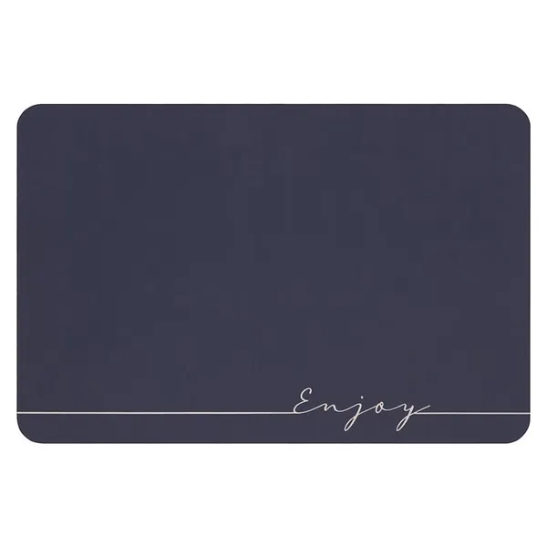 Коврик ARDESTO Vigor с нескользящим основанием 40х60см, полиэстер, серый темный